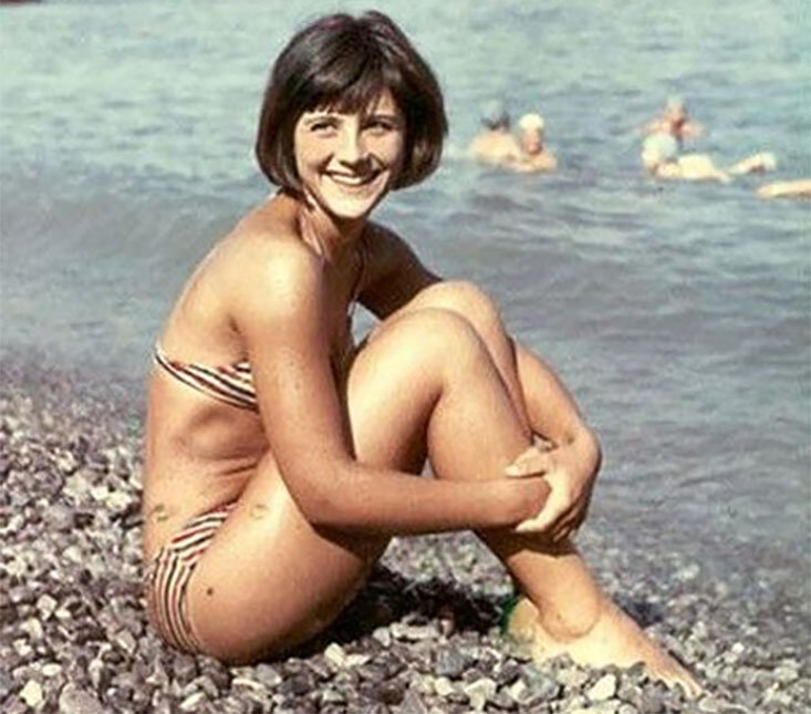 Фото советских актёров во время отдыха на море из их домашних архивов