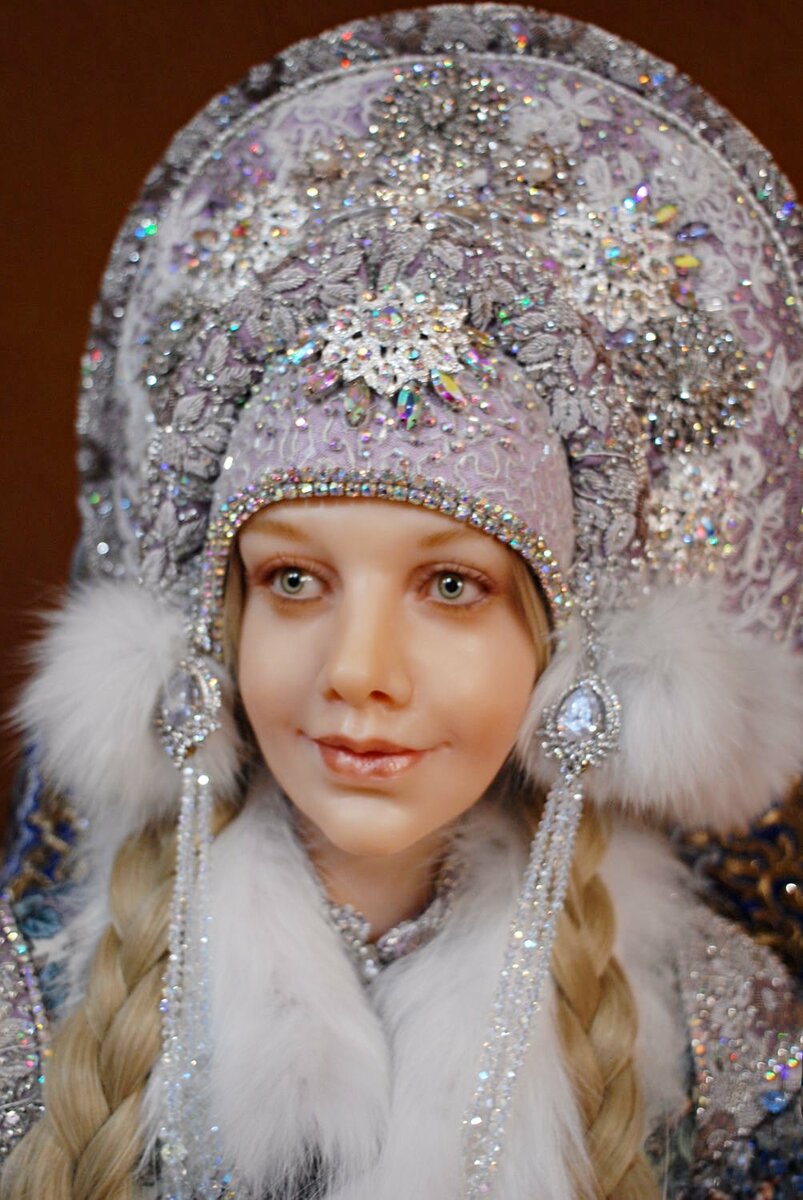 Кукла «Снегурочка». Фото: abramovaart.livemaster.ru