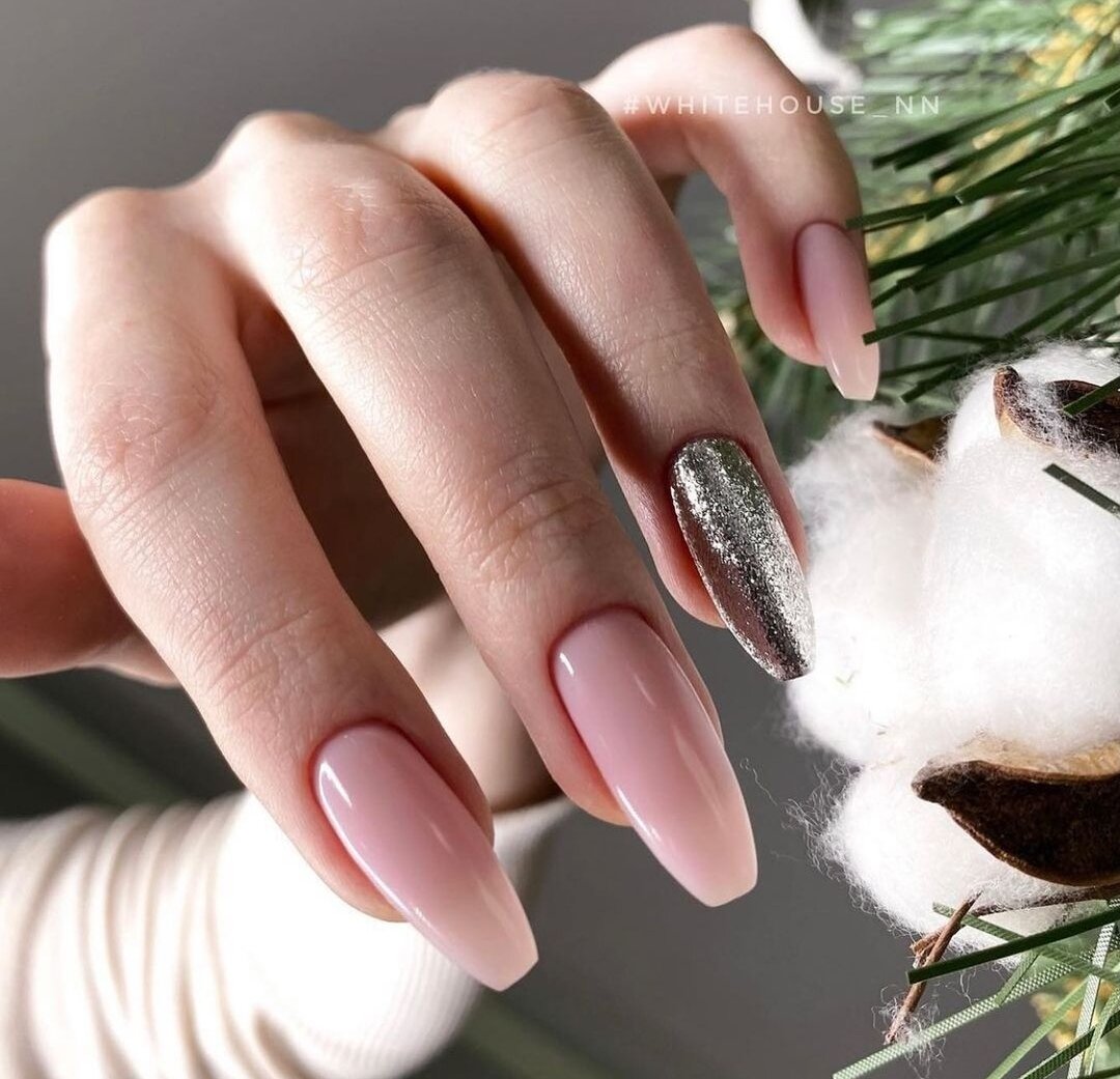 Нежный маникюр, 31 идея модного покрытия ногтей, актуального на сегодня, зимняя подборка, фото 2021.
