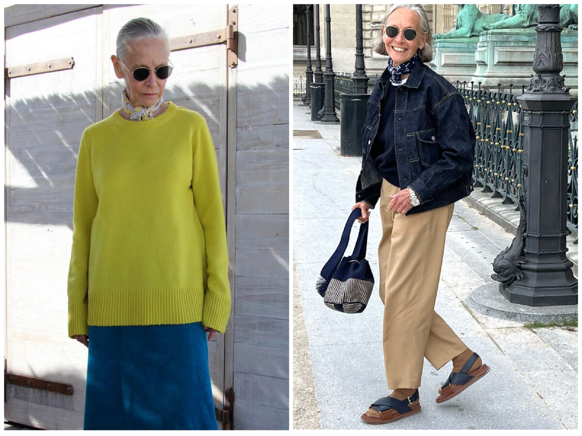 Модница в 70, вдохновляющая даже меня: прекрасный пример моды, которая вне возраста