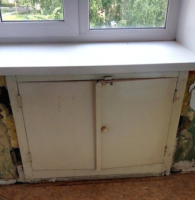 Преображение холодильника в старой хрущевке: Как получилось у нас (было/стало). Современно и с комфортом для хозяев