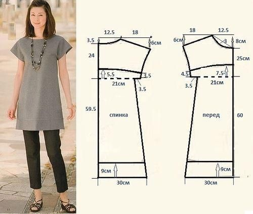 8 простых выкроек моделей женской одежды, которые смогут сшить даже начинающие портнихи!